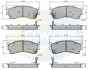 Comline - Гальмівні колодки до дисків COMLINE CBP3326 (фото 1)