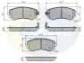 Комплект тормозных колодок, дисковый тормоз COMLINE CBP3484 (фото 1)