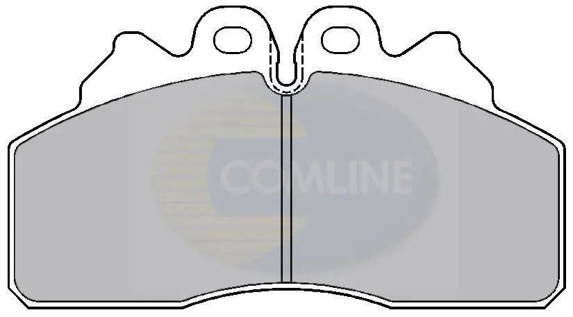 Комплект тормозных колодок, дисковый тормоз COMLINE CBP9079 (фото 1)