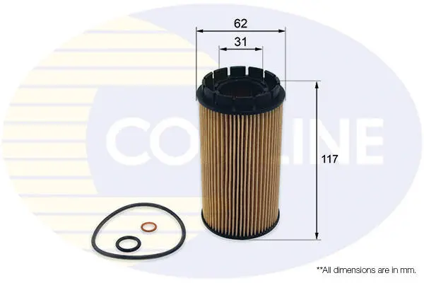 Масляний фільтр COMLINE CHY11004 (фото 1)