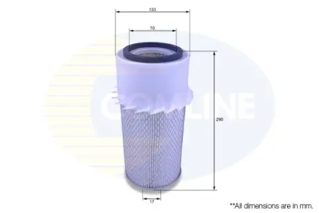 Comline Фільтр повітря (аналог WA6104) COMLINE CMB12334