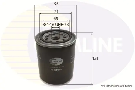Масляний фільтр COMLINE CNS11223