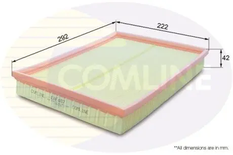 Воздушный фильтр COMLINE EAF487