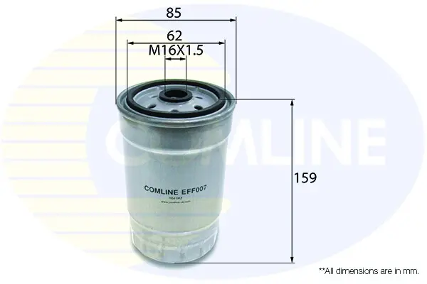 Топливный фильтр COMLINE EFF007 (фото 1)