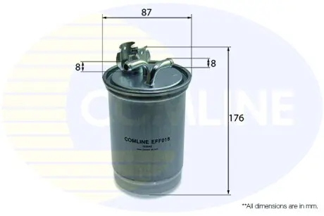 Топливный фильтр COMLINE EFF018