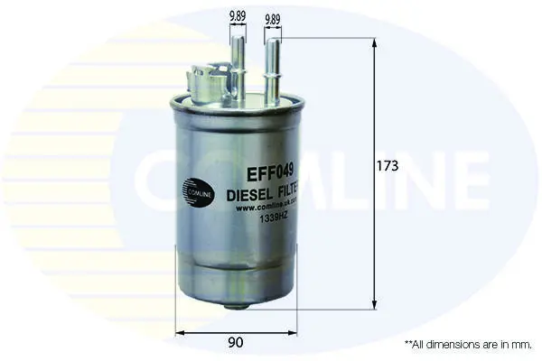 Топливный фильтр COMLINE EFF049 (фото 1)
