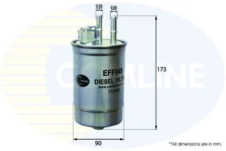 Топливный фильтр COMLINE EFF049