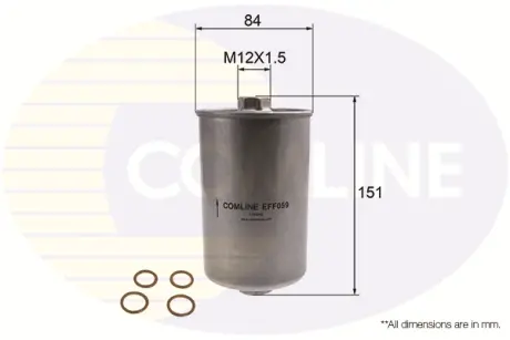 Топливный фильтр COMLINE EFF059