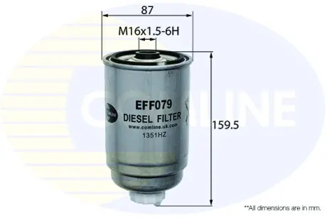 Топливный фильтр COMLINE EFF079
