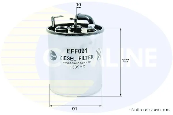 Топливный фильтр COMLINE EFF091 (фото 1)