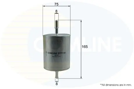 Топливный фильтр COMLINE EFF118