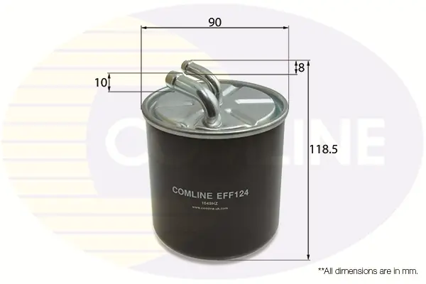 Топливный фильтр COMLINE EFF124 (фото 1)