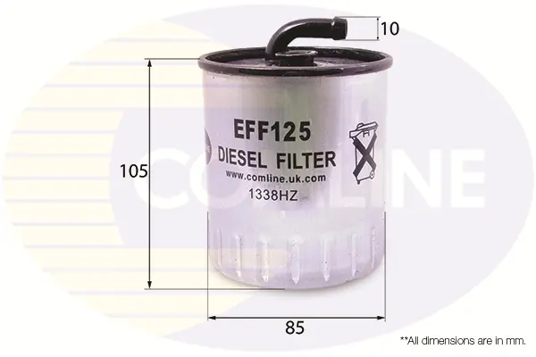 Топливный фильтр COMLINE EFF125 (фото 1)