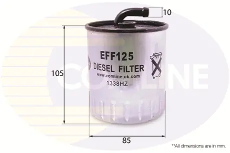 Топливный фильтр COMLINE EFF125