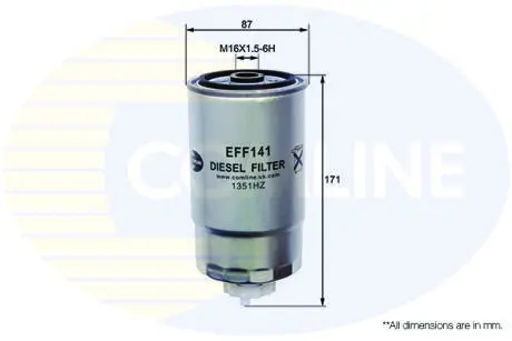 Топливный фильтр COMLINE EFF141