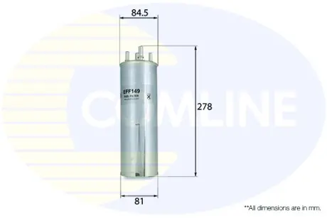 Топливный фильтр COMLINE EFF149