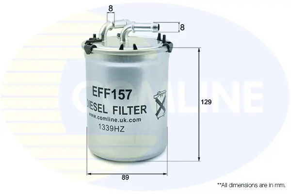 Топливный фильтр COMLINE EFF157 (фото 1)