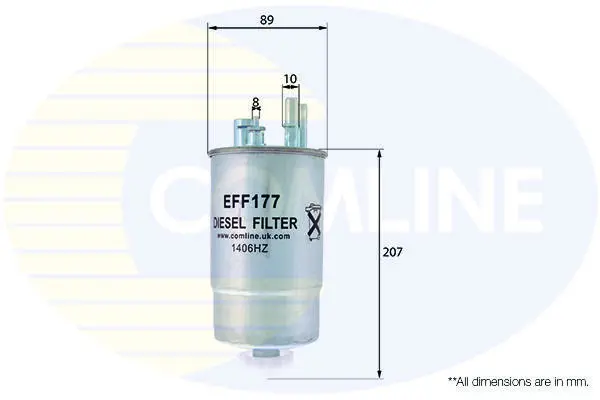 Топливный фильтр COMLINE EFF177 (фото 1)