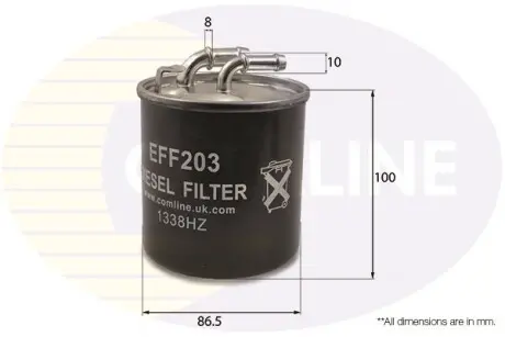 Топливный фильтр COMLINE EFF203