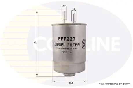 Топливный фильтр COMLINE EFF227