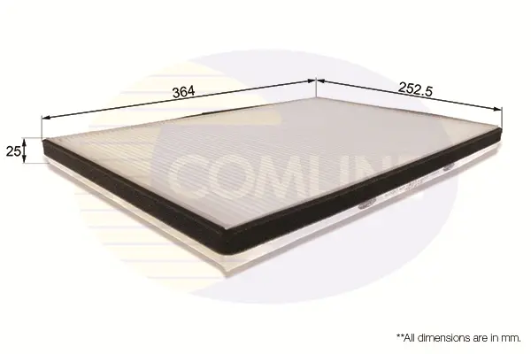 Фильтр, воздух во внутренном пространстве COMLINE EKF246 (фото 1)