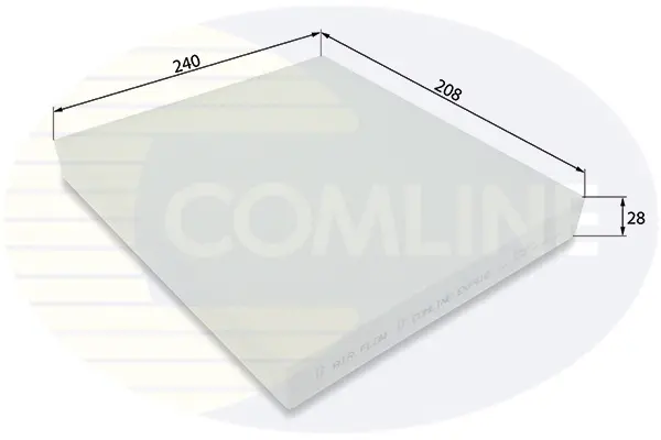 Comline - Фільтр салону COMLINE EKF416 (фото 1)