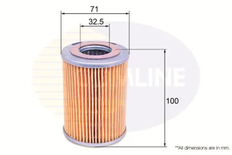 Масляний фільтр COMLINE EOF118