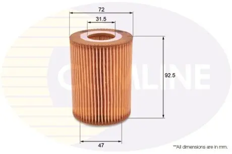 Масляний фільтр COMLINE EOF218