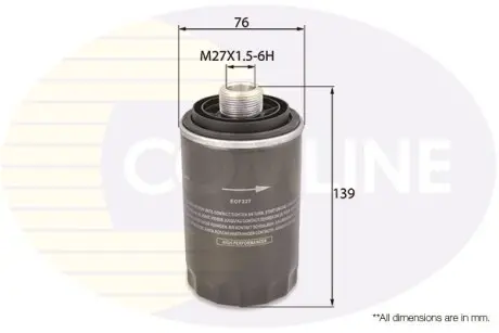 Масляний фільтр COMLINE EOF227