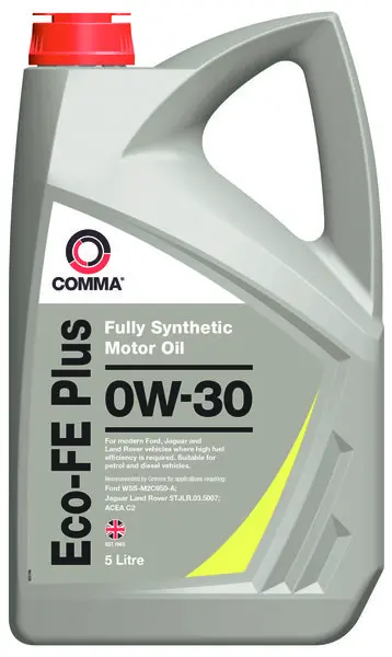 Моторна олива Eco-FE Plus (5L) 0W30 (Низький рівень SAPS) FORD M2C950 A JAGUAR 03.5007 LAND ROVER 03.5007 COMMA ECO-FE PLUS 0W30 5L (фото 1)