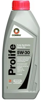 Моторна олива Prolife (1L) 5W30 BMW LL-04 MB 229.51 PORSCHE C30 VW 504.00 VW 507.00 COMMA PROLIFE 5W30 1L