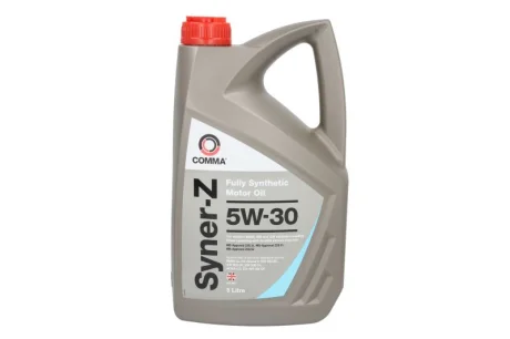 Моторна олива Syner-Z (5L) 5W30 API CF SN BMW LL-04 DEXOS 2 MB 229.31 MB 229.51 MB 229.52 VW 502.00 VW 505.00 VW 505.01 COMMA SYNER-Z 5W30 5L