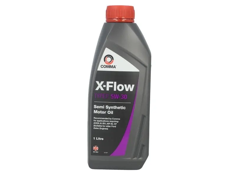 Моторна олива X-FLOW (1L) 5W30 API CF SL ACEA A5 B5 COMMA X-FLOW F 5W30 SEMI.1L (фото 1)