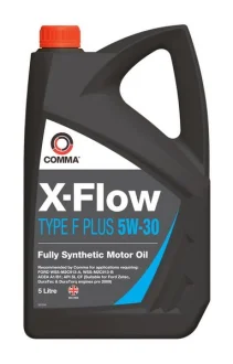 Моторна олива X-FLOW (5L) 5W30 API CF SL ACEA A1 A5 B1 B5 FORD M2C913 A FORD M2C913 B FORD M2C913 C COMMA X-FLOW F PL.5W30 SYN. 5L