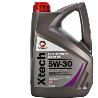 Олива моторна X-Tech 5W30 4л COMMA XTC4L