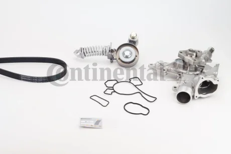 Комплект (ремінь+ролики+помпа) Contitech 5PK1230WP1