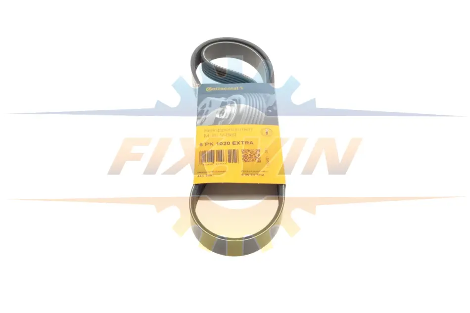 Ремінь генератора Citroen Berlingo/C3/C5/C4/Peugeot Pertner/308/5008 1.6HDi 08- CONTINENTAL Contitech 6PK1020 EXTRA (фото 1)
