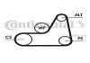 Ремiнь клиновий Ford Focus/Fiesta/Fusion 1.25-1.6 99-12/Mazda 2 1.25-1.6 6PK1042ELASTT1