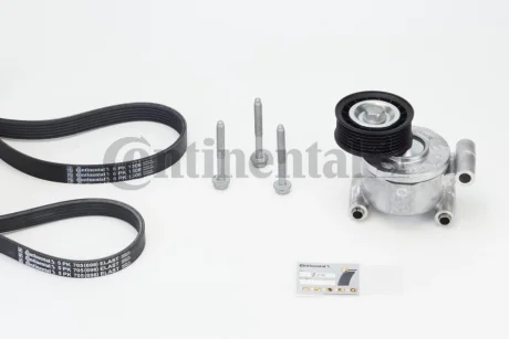 Комплект (ремінь+ролики) Contitech 6PK1306K3