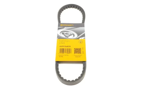 Ремінь генератора клиновий CONTINENTAL Contitech AVX13X675