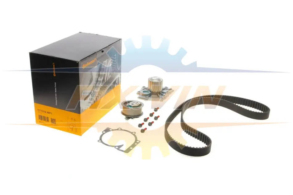 Комплект ГРМ + помпа Volvo S60/S80/S90/V40/V60/V70/V90/XC40/XC60/XC70/XC90 2/0D 13- (28x155z) CONTINENTAL Contitech CT1216WP1 (фото 1)