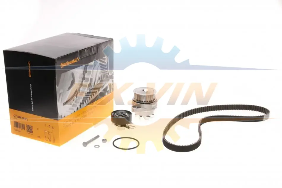 Водяний насос + комплект ременя ГРМ VW GOLF III (1H1) 1.4 (Вир-во) Contitech CT846WP3 (фото 1)