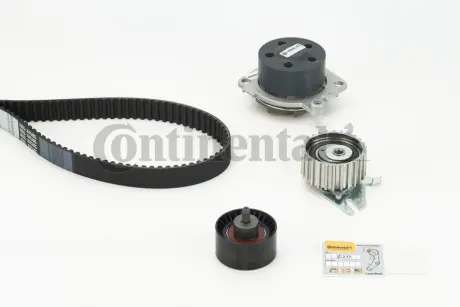 Комплект ГРМ (ремінь + ролик + помпа) Contitech CT877WP1