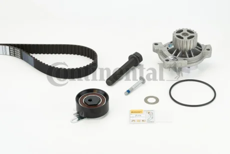 Комплект ременя грм + Помпа Contitech CT939WP5