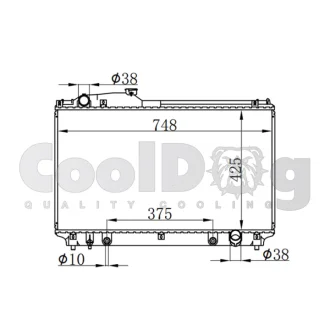 Радіатор охолодження CoolDog CLD0053