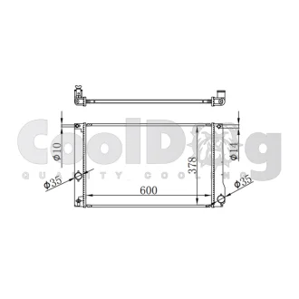 Радатор охолодження CoolDog CLD0193