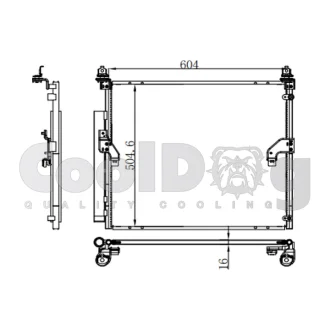 Радіатор охолодження CoolDog CLD4015