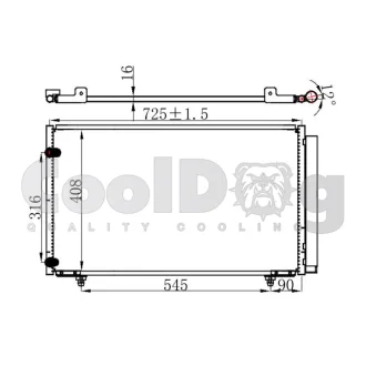 Радіатор охолодження CoolDog CLD4021