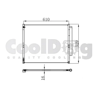 Радіатор охолодження CoolDog CLD4026