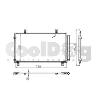 Радіатор охолодження CoolDog CLD4038